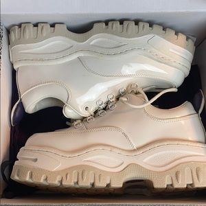 eytys white patent angel sneakers